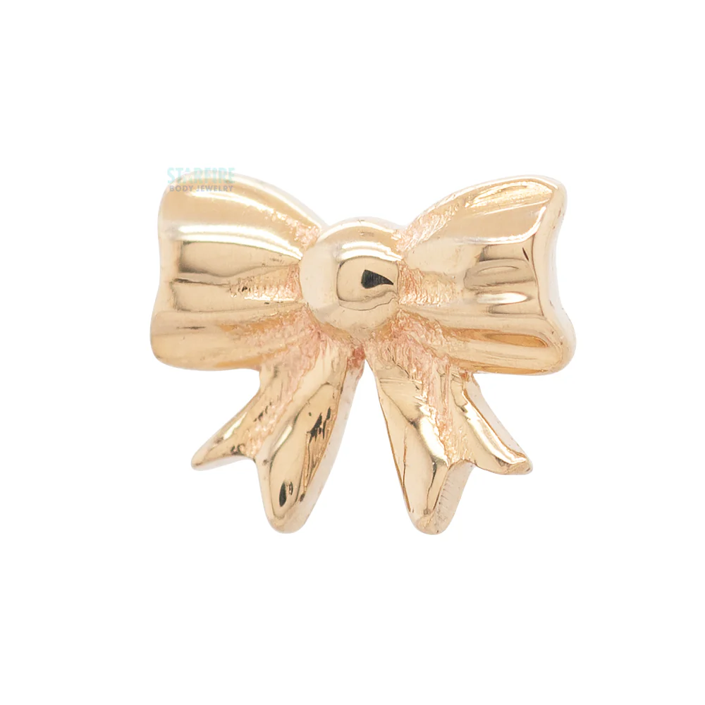 threadless: Gift Bow End in Gold - Image 3