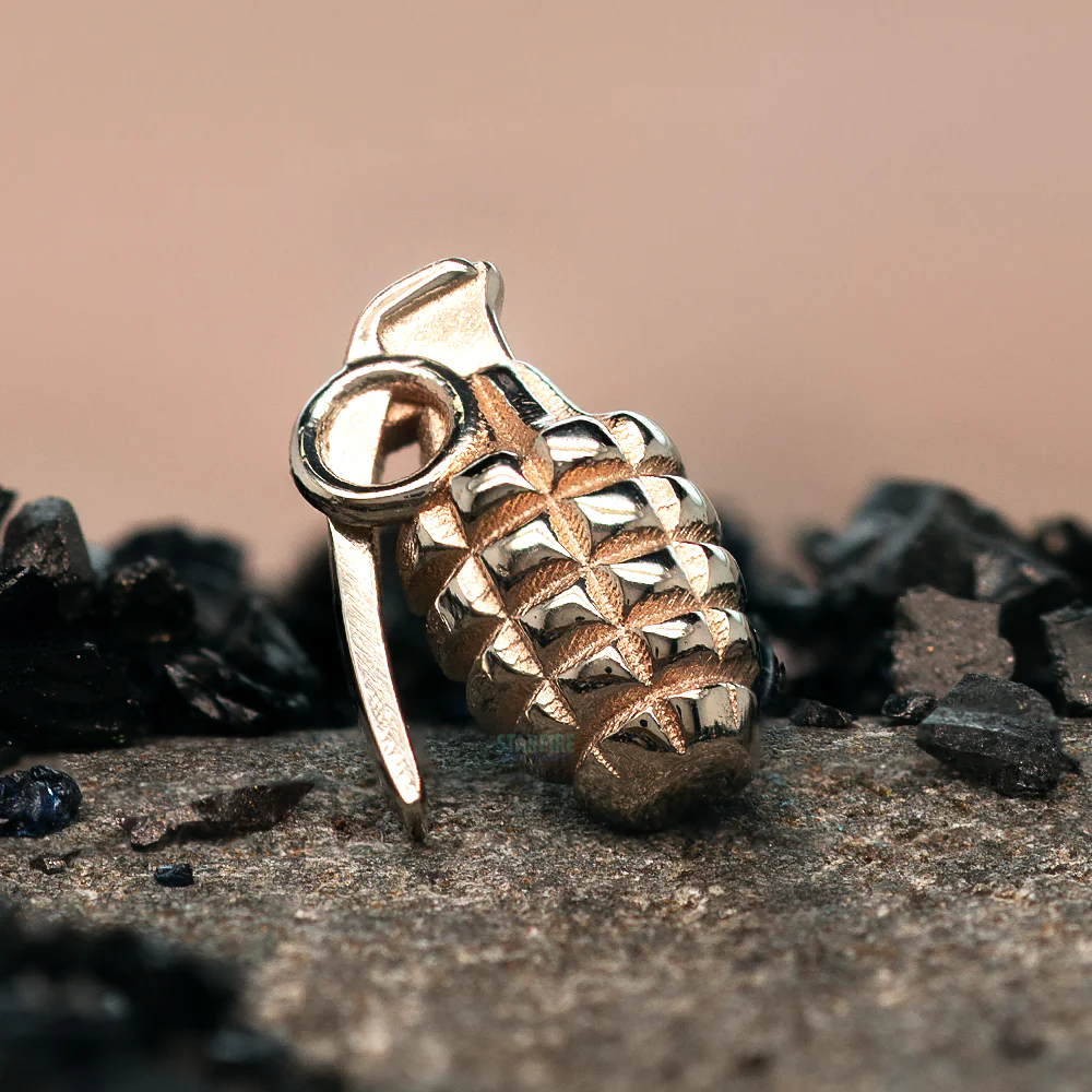 threadless: Grenade End in Gold - Image 2