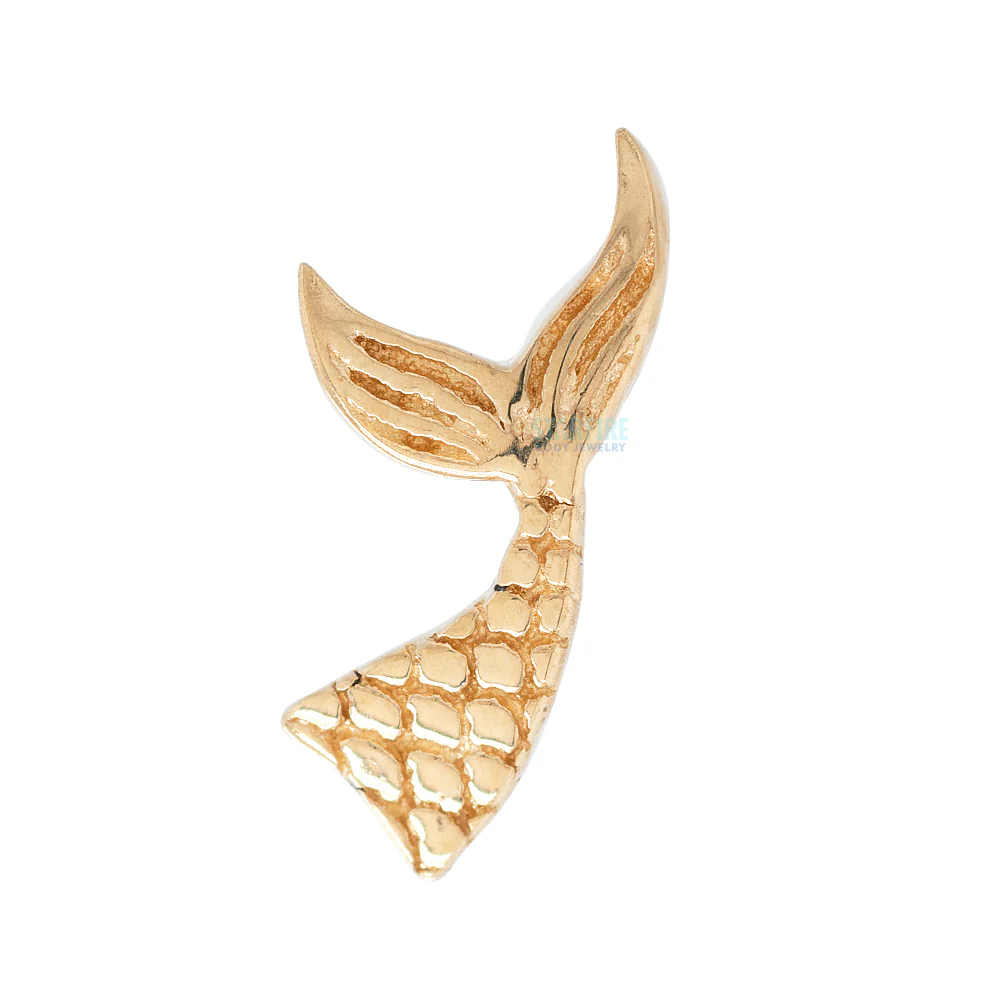 threadless: Mermaid Tail End in Gold - Image 3