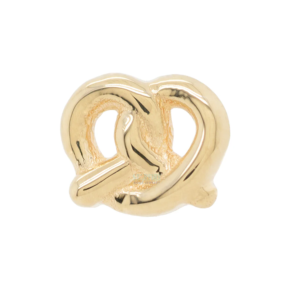 threadless: Pretzel End in Gold