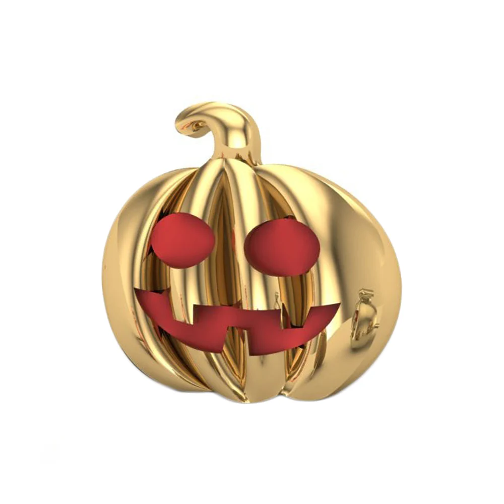 threadless: Pumpkin Face End in Gold - Image 5