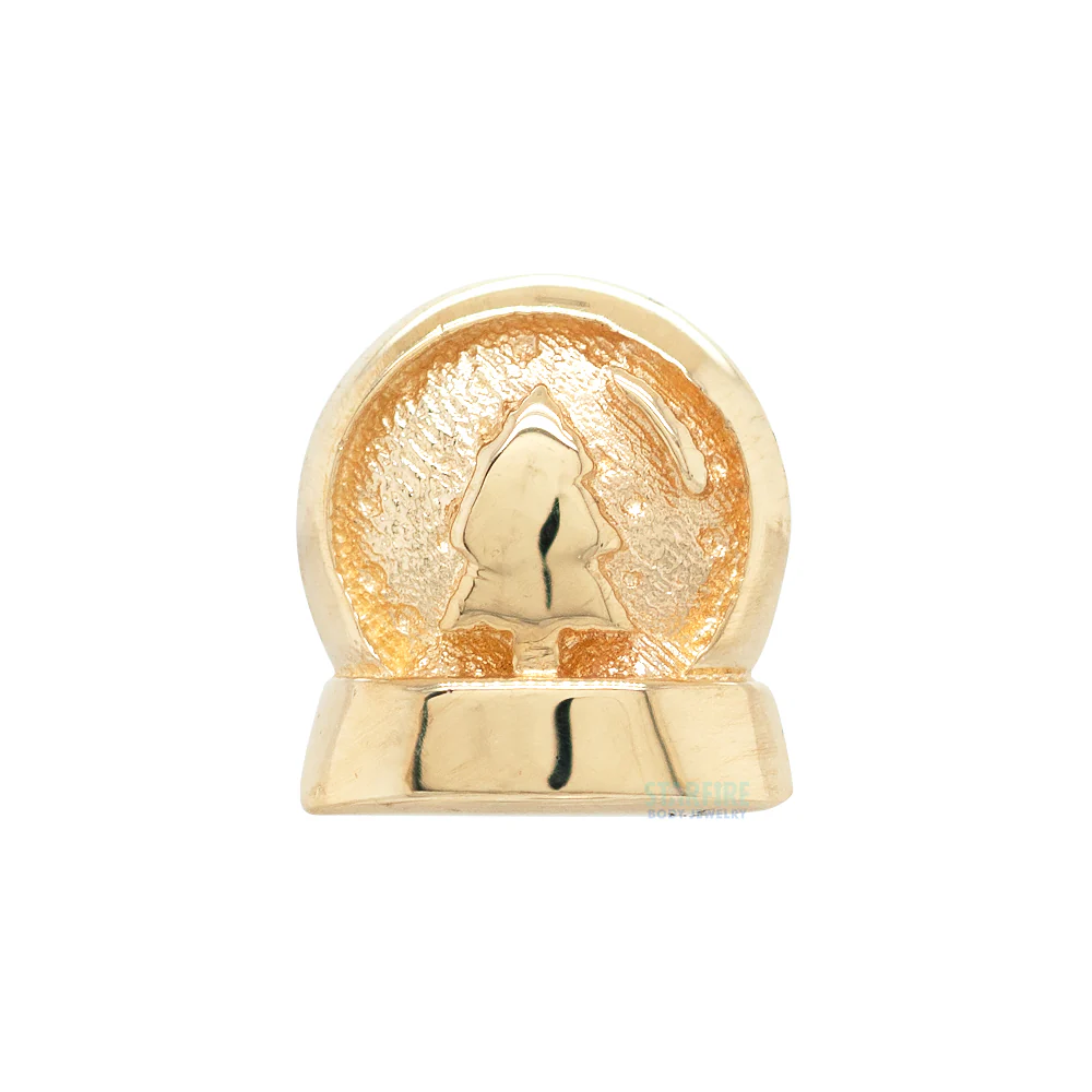 threadless: Snow Globe End in Gold - Image 3