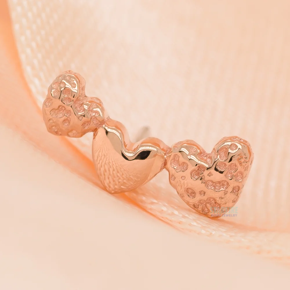 threadless: Triple Hearts End in Gold - Image 2