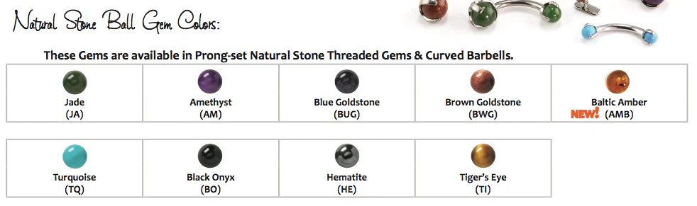 Natural Stone Ball in Prong's on Flatback - Image 3