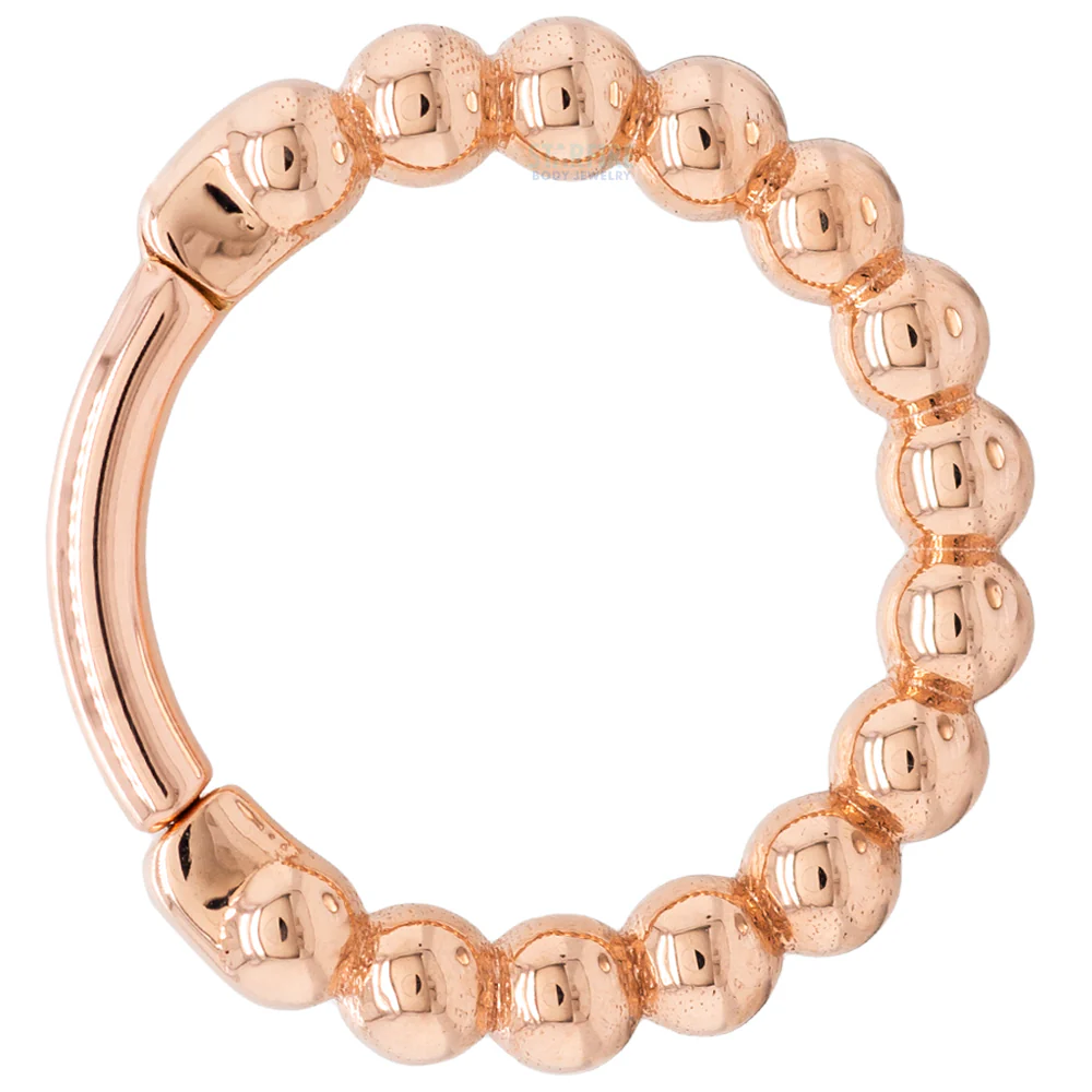 "Oaktier" Hinge Ring in Gold - Image 3