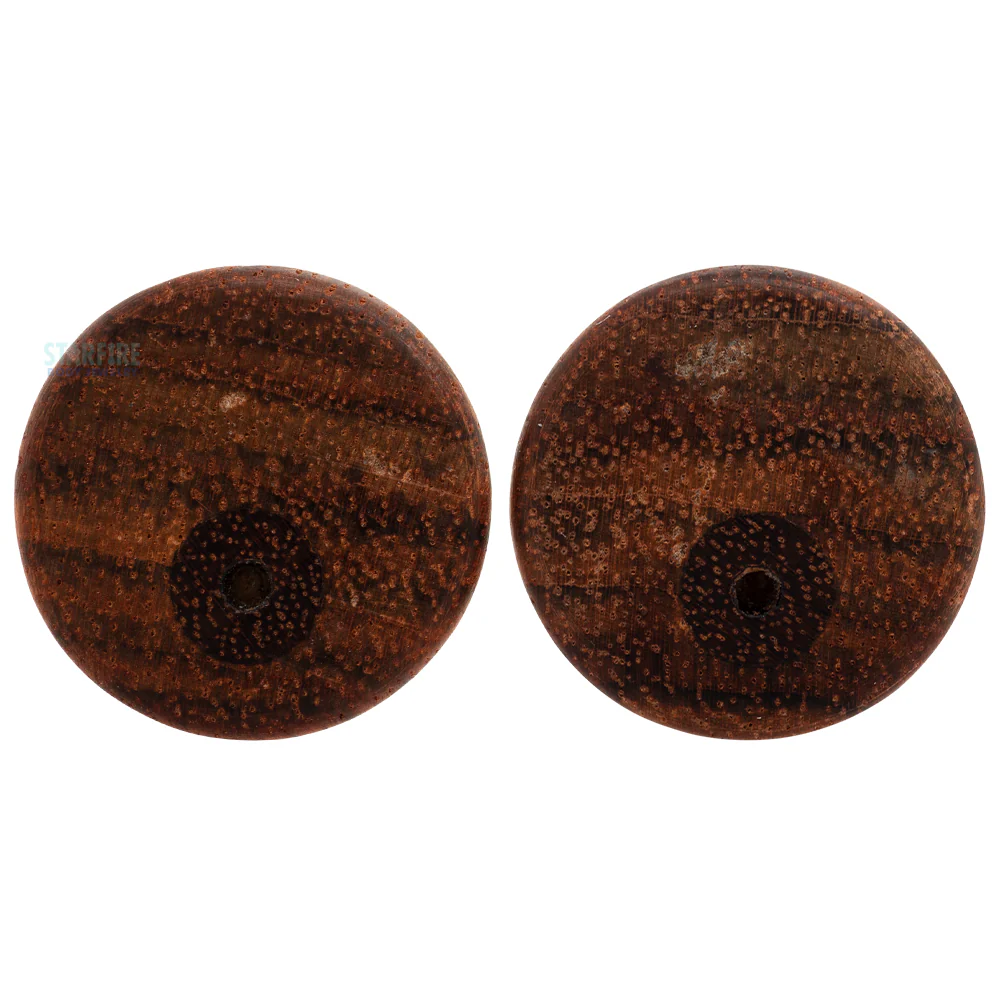 Earring Dangle Wood Plugs - Image 3