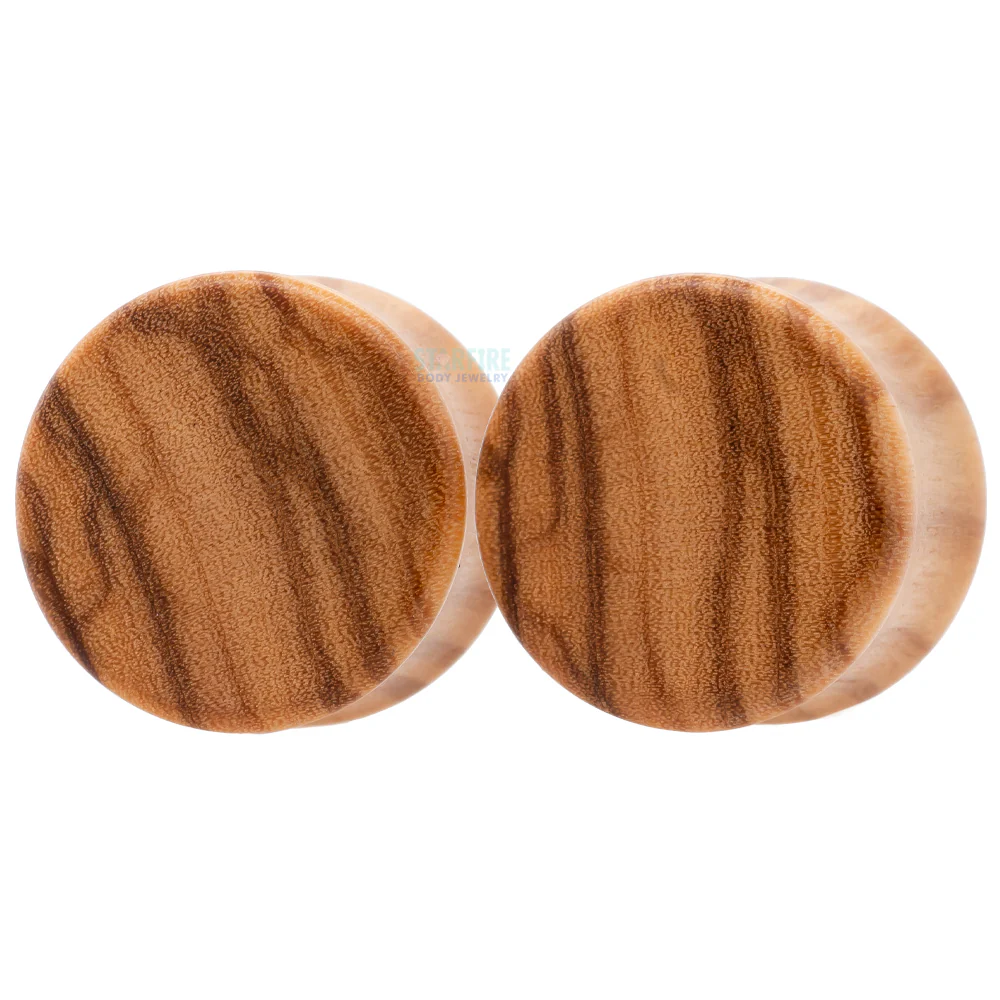 Wood Plugs - Wild Olive Regs