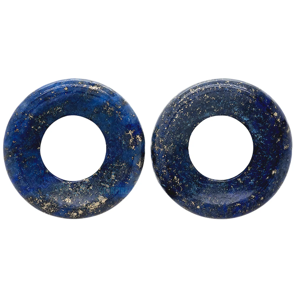 Stone Double Flare Eyelets - Lapis - Image 3