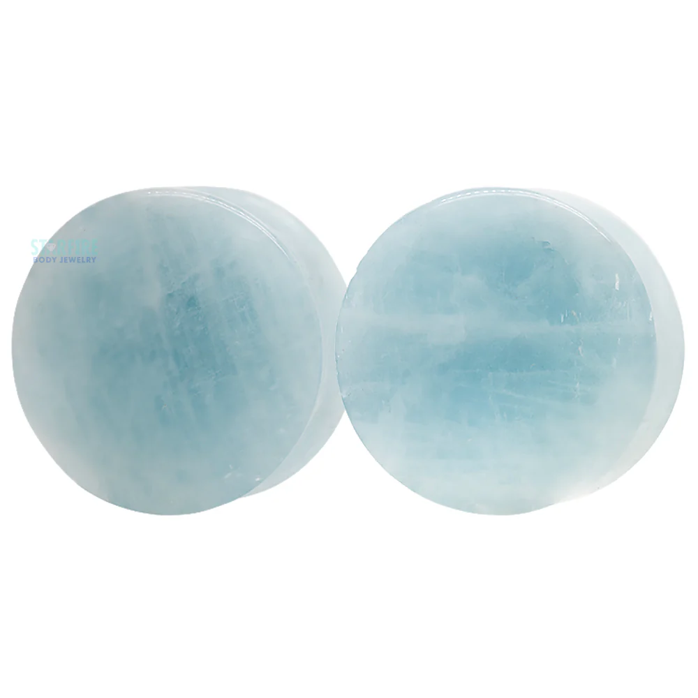 Stone Plugs - Aquamarine - Image 3
