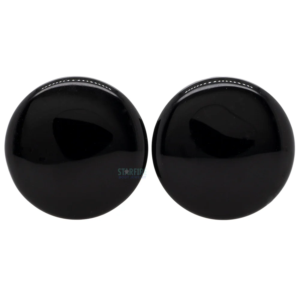 Stone Plugs - Black Onyx - Image 3