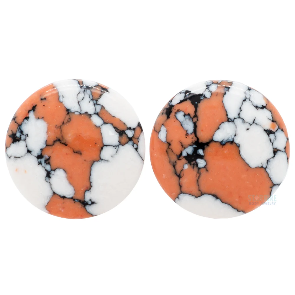 Stone Plugs - Gold Coast Turquoise - Image 3