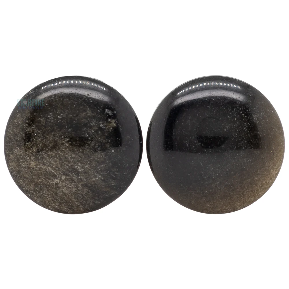 Stone Plugs - Golden Obsidian - Image 3
