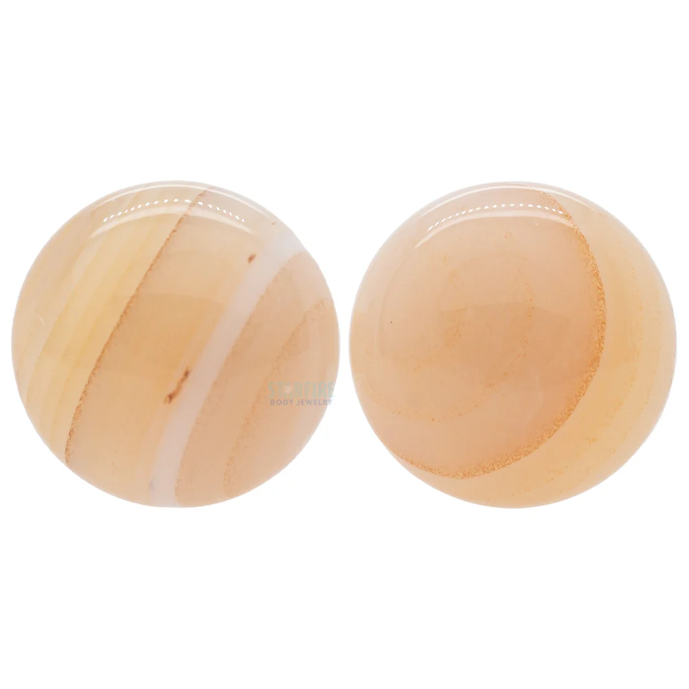 Stone Plugs - Montana Agate - Image 2