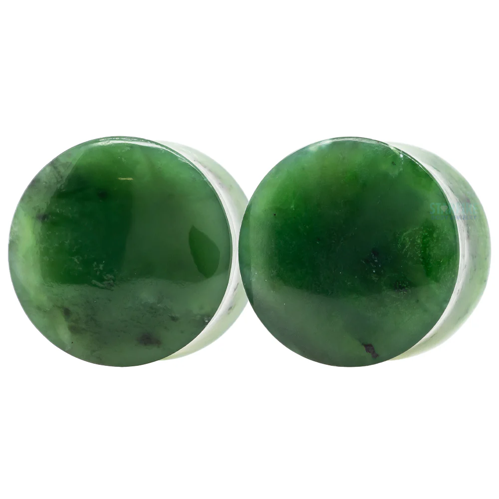 Stone Plugs - Nephrite Jade - Image 3