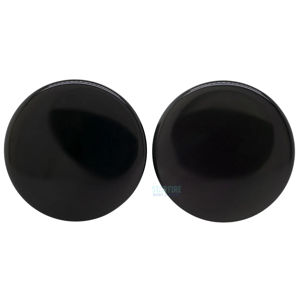 Stone Plugs - Rainbow Obsidian - Image 3
