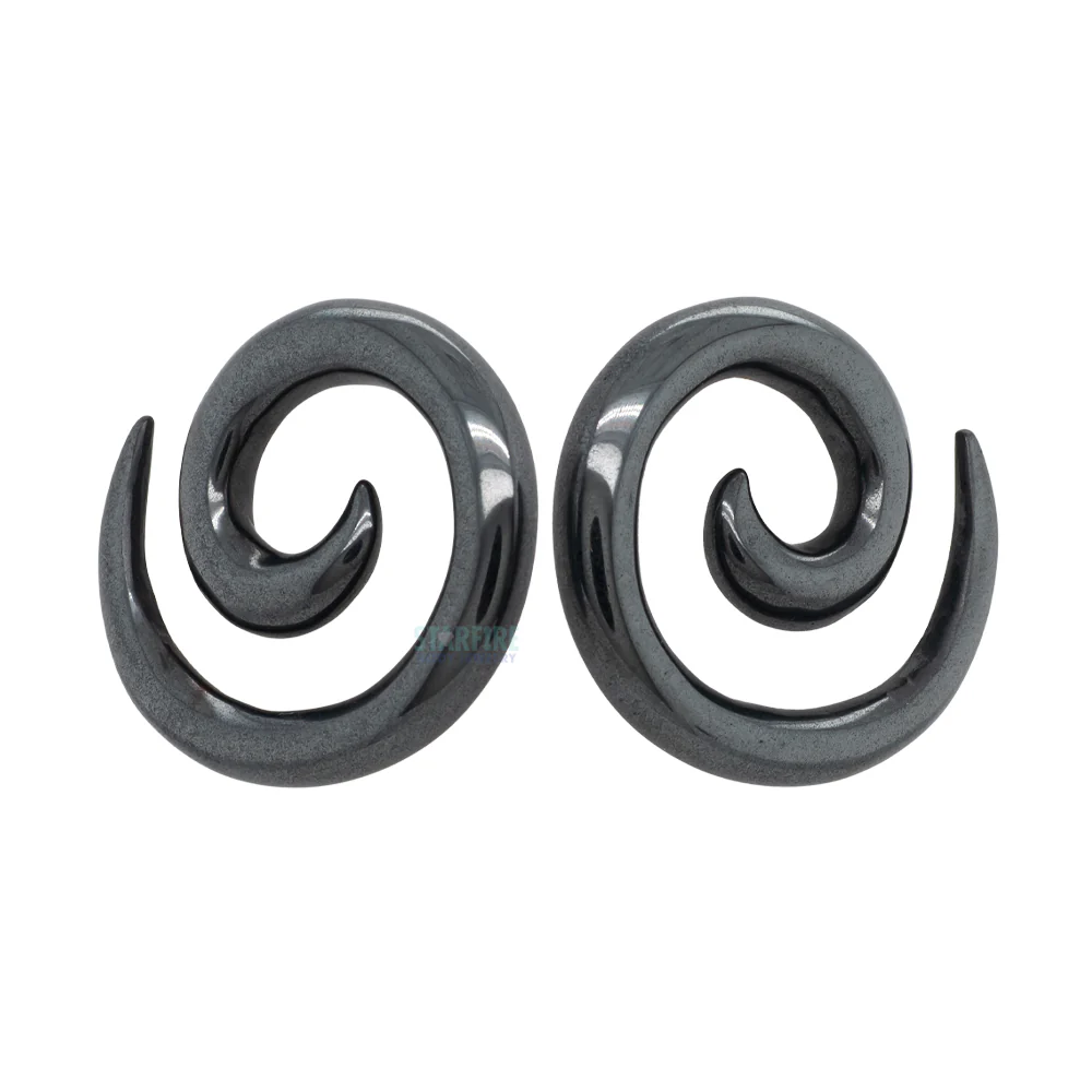 Stone Spirals - Hematite - Image 2