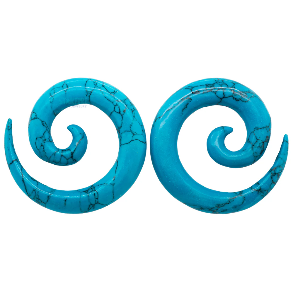 Stone Spirals - Turquoise