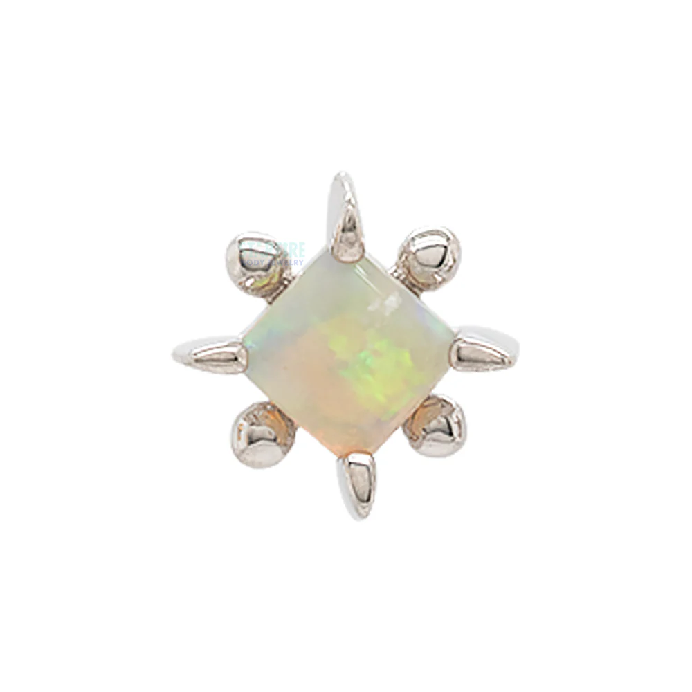 threadless: "Cassandra" End in Gold with Gemstone - Image 5