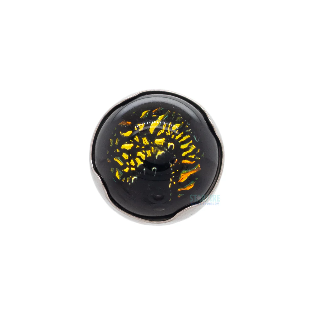 threadless: Prong-Set Glass Cabochon End - Image 5