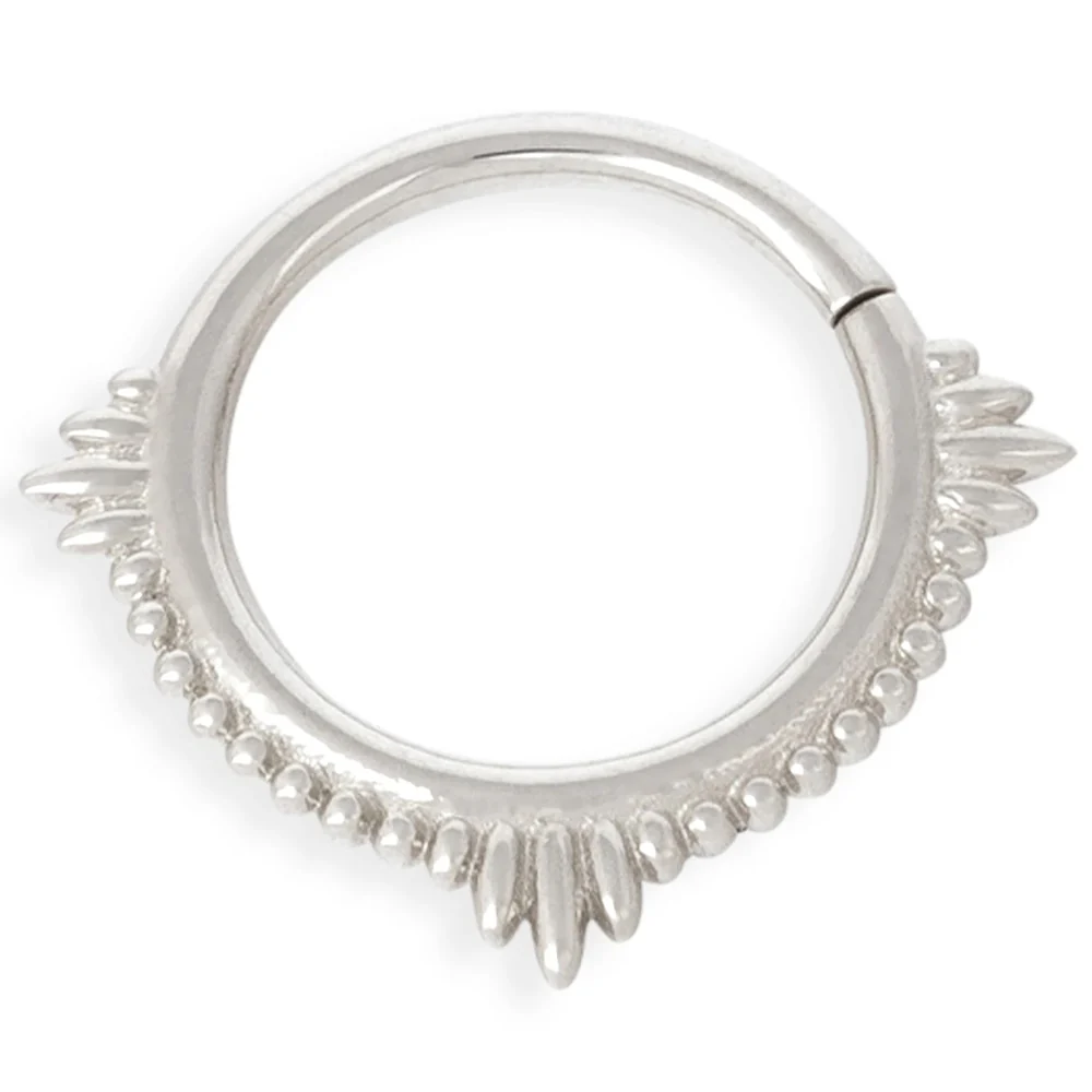 Plume Continuous Ring in Gold - Image 4