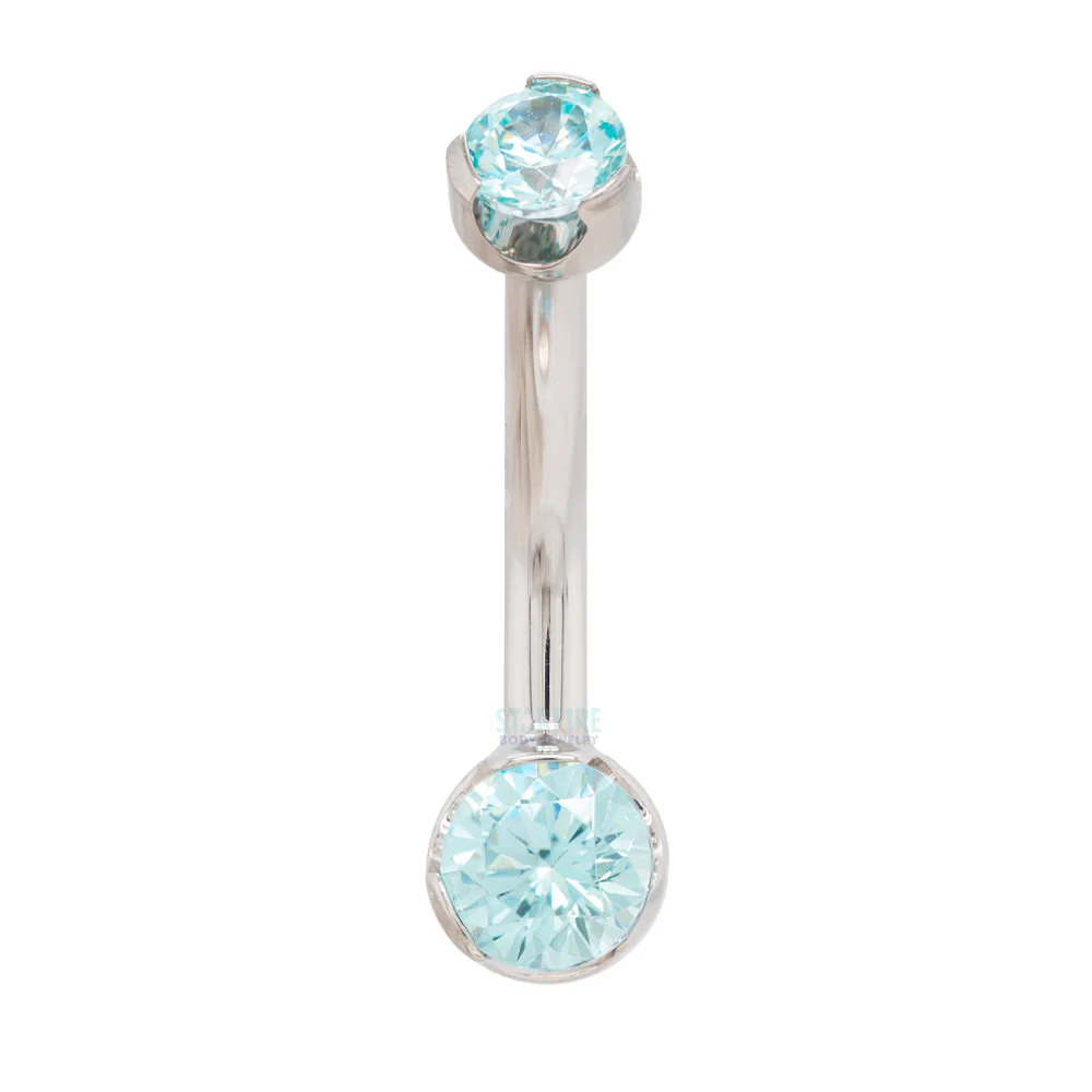 Prong-Set Brilliant-Cut Round Navel Curve - Image 24