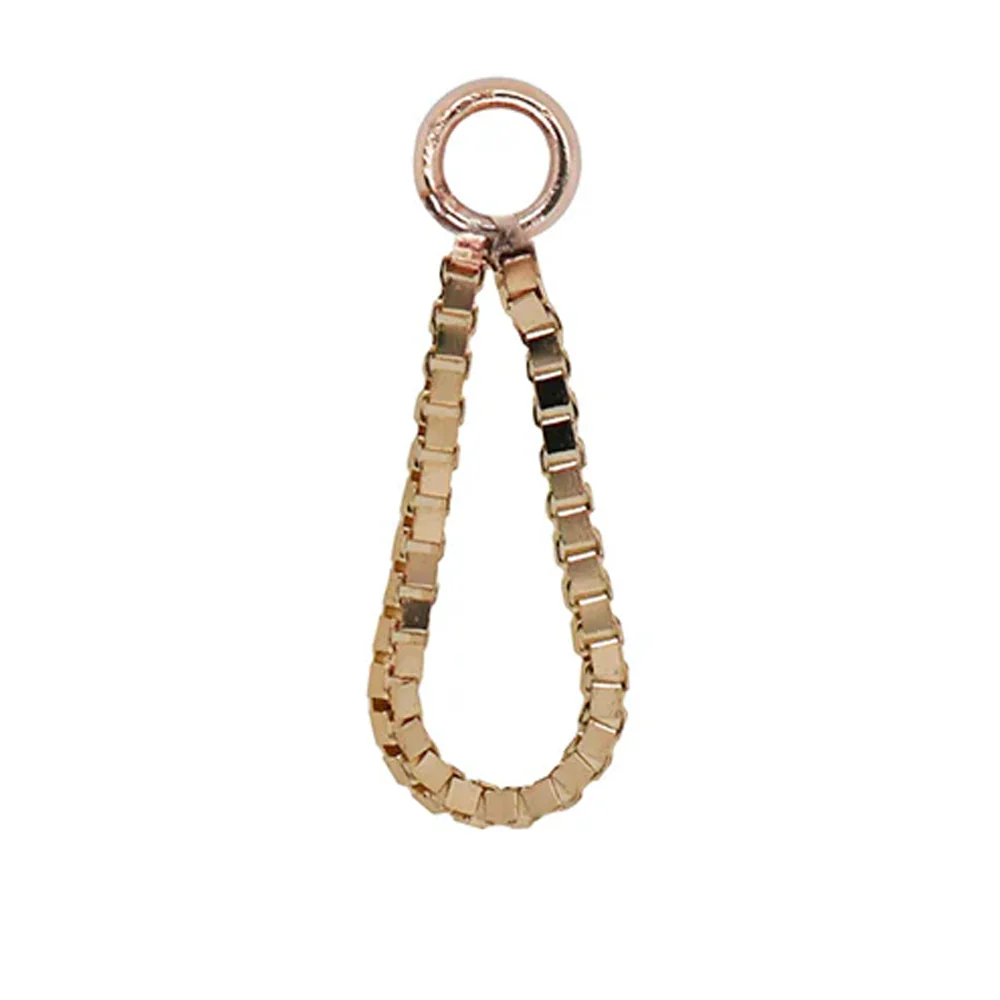 "Drop" Chain Charm in Gold