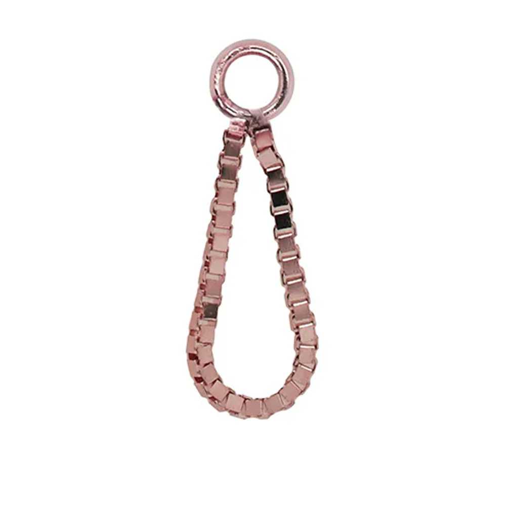 "Drop" Chain Charm in Gold - Image 3