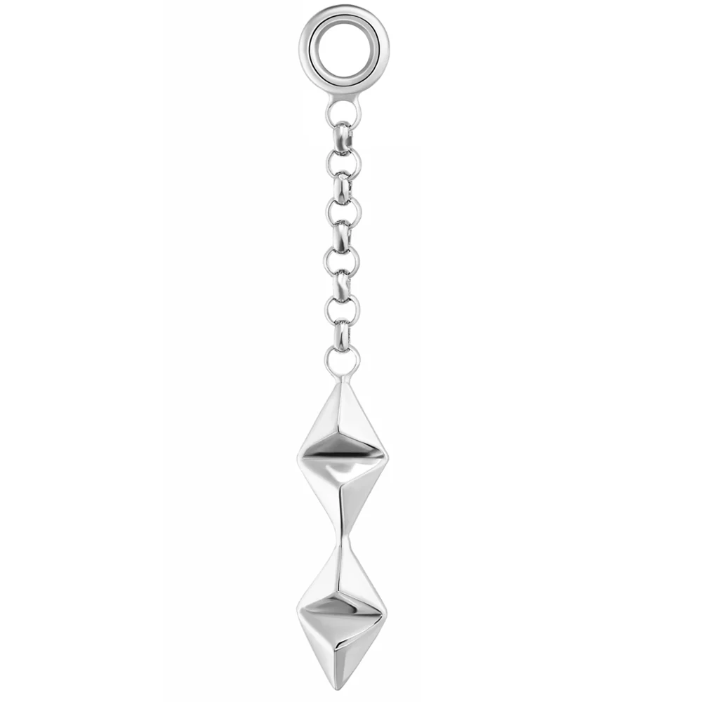 "Now" Chain Charm in Gold - Image 2