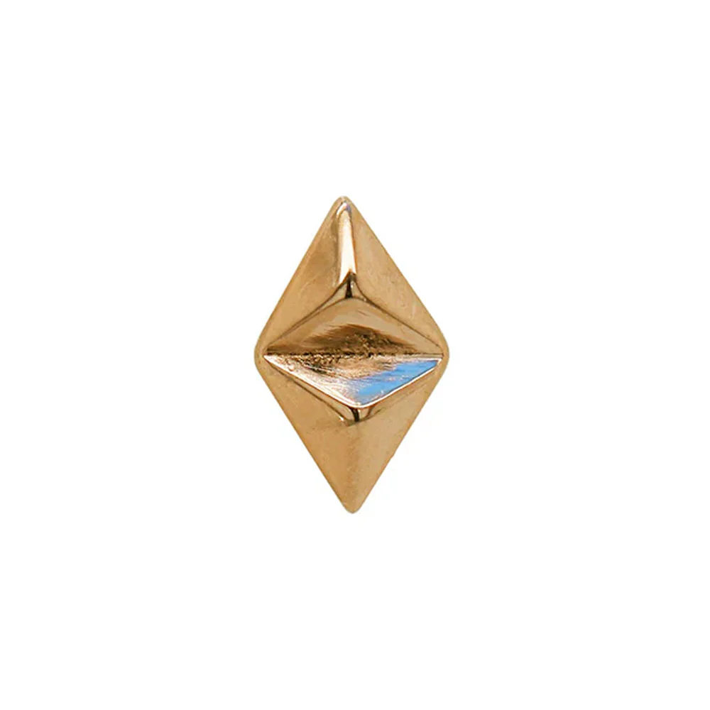 threadless: "Double Spike" End in Gold - Image 2