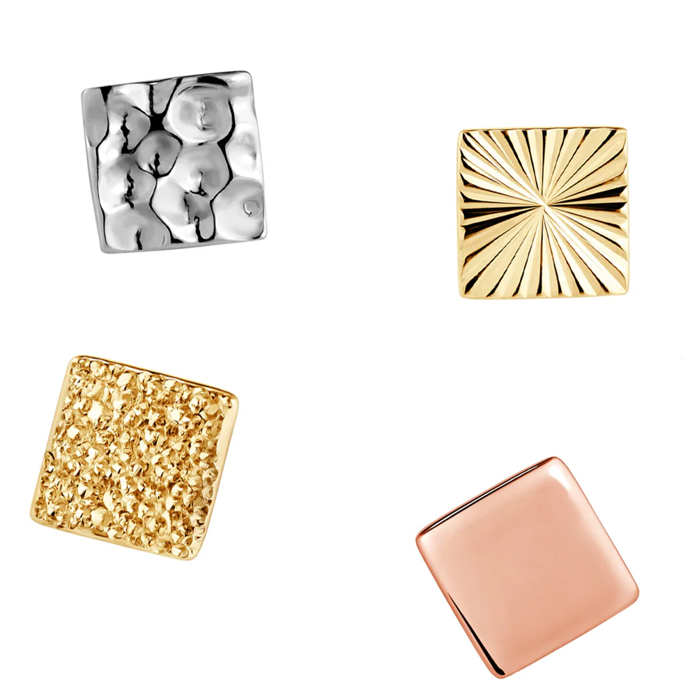 threadless: "I'm Square" End in Gold