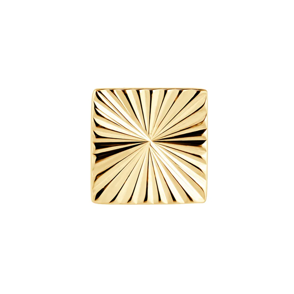 threadless: "I'm Square" End in Gold - Image 5