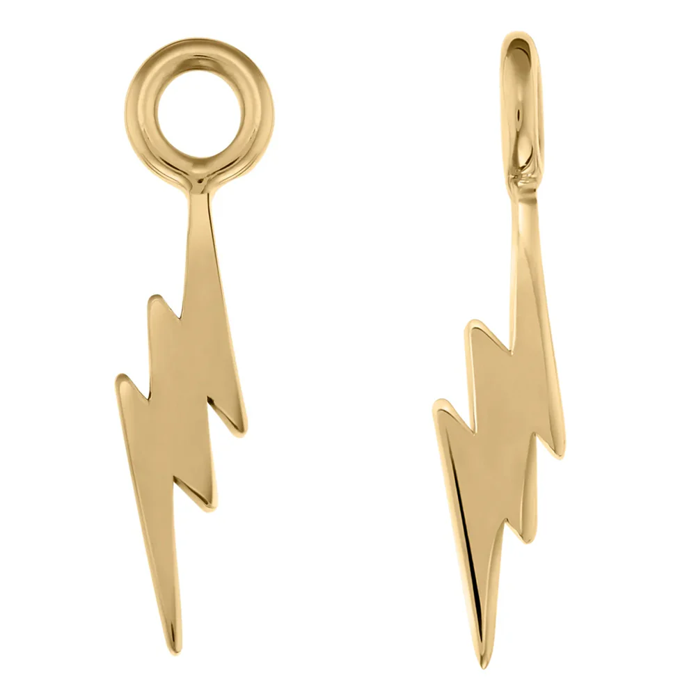Thunderbolt Charm in Gold - Image 2