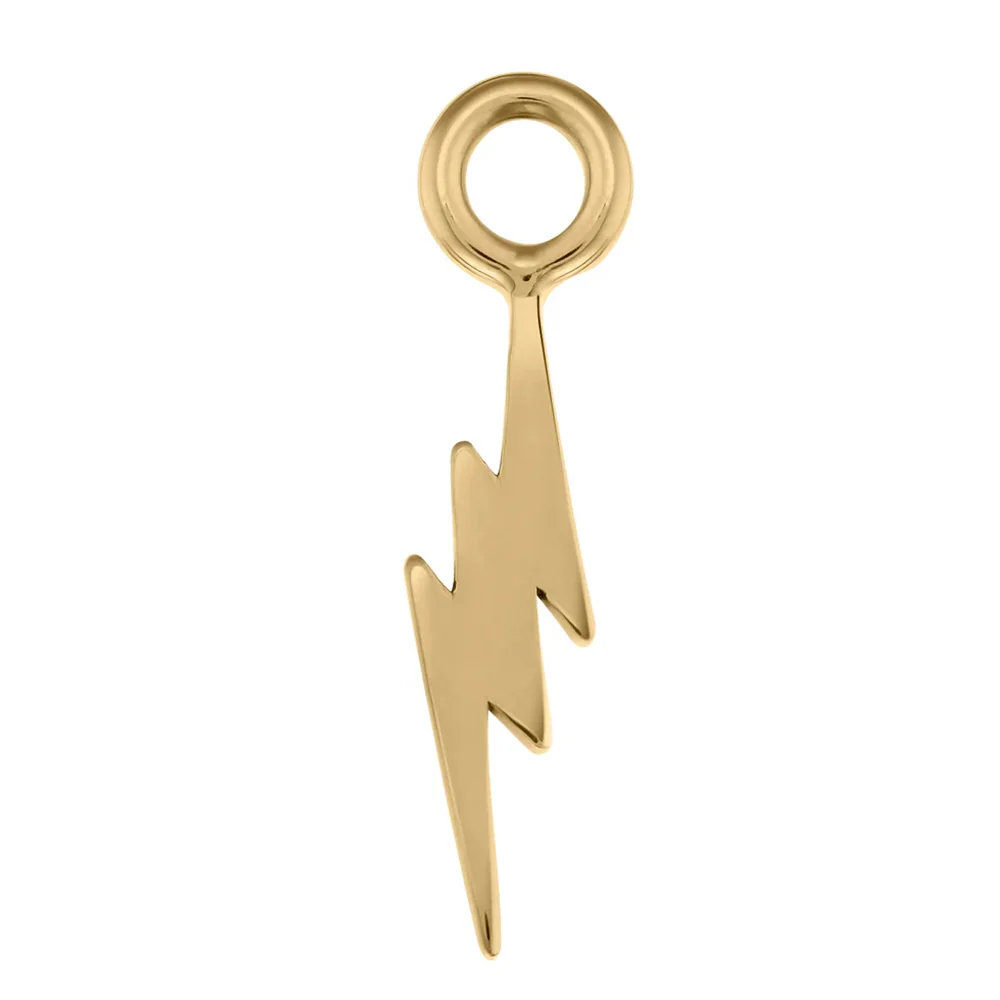 Thunderbolt Charm in Gold - Image 3
