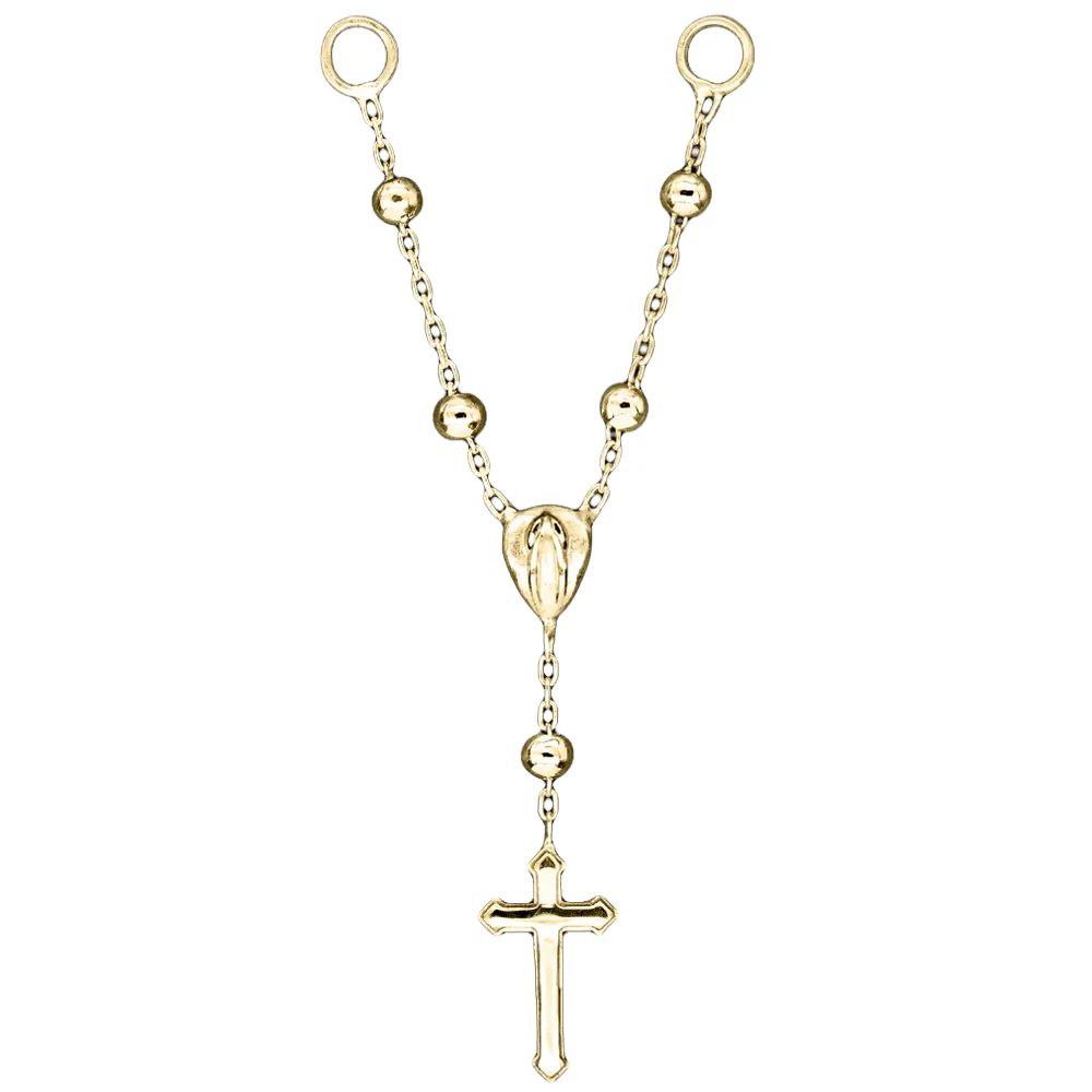 "Ave Maria" Chain Attachment in Gold - Image 2