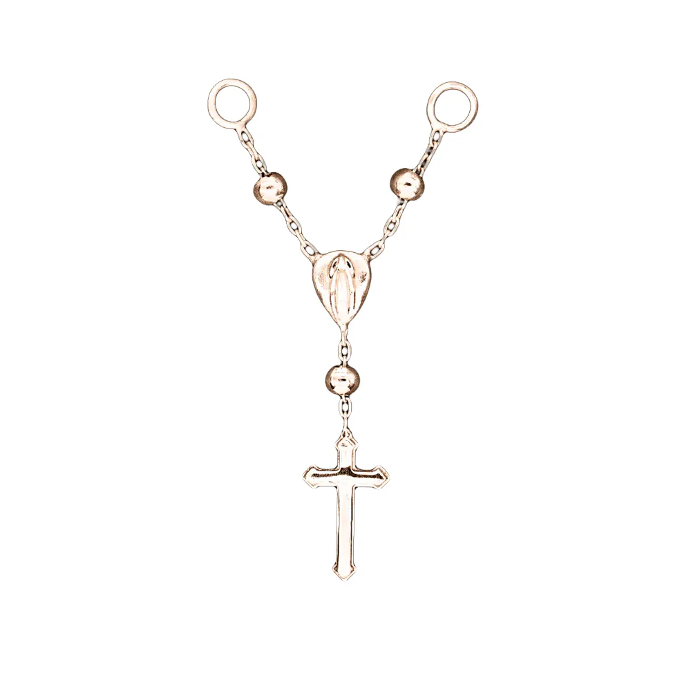 "Ave Maria" Chain Attachment in Gold - Image 5