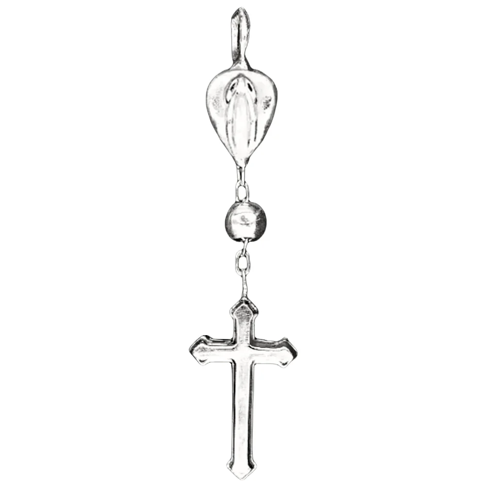 "Ave Maria" Charm in Gold - Image 3
