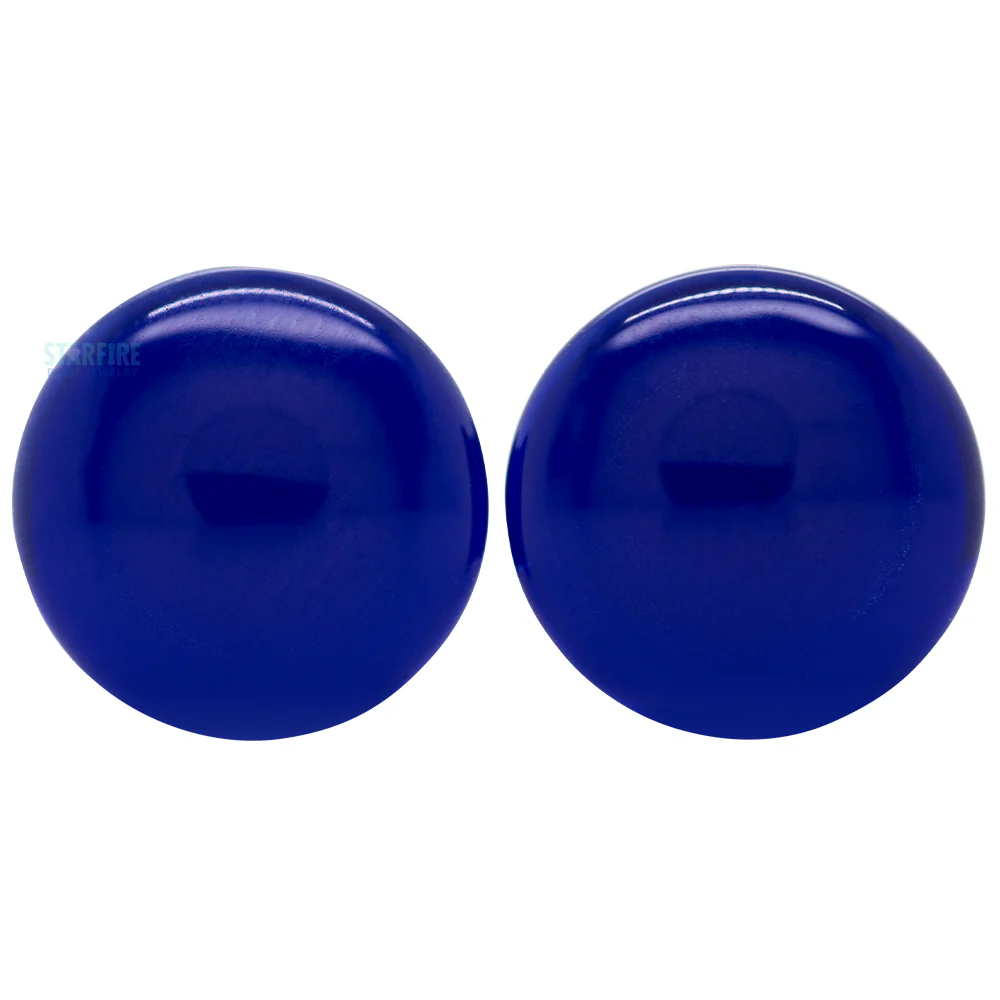 Simple Glass Plugs - Cobalt - Image 4