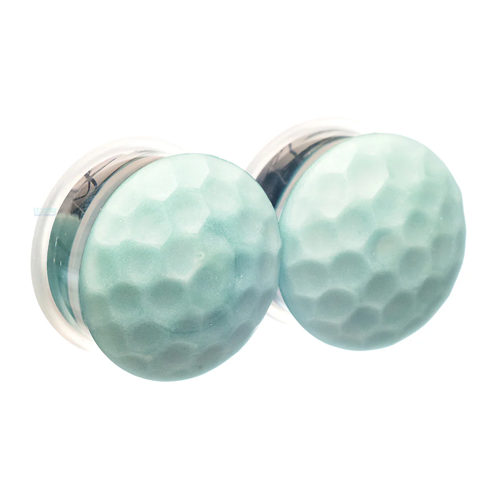 Martele Glass Color Front Plugs - Agave - Image 2