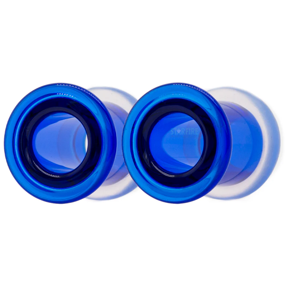 Soda Lime Bullet Holes (glass eyelets) - Cobalt - Image 2