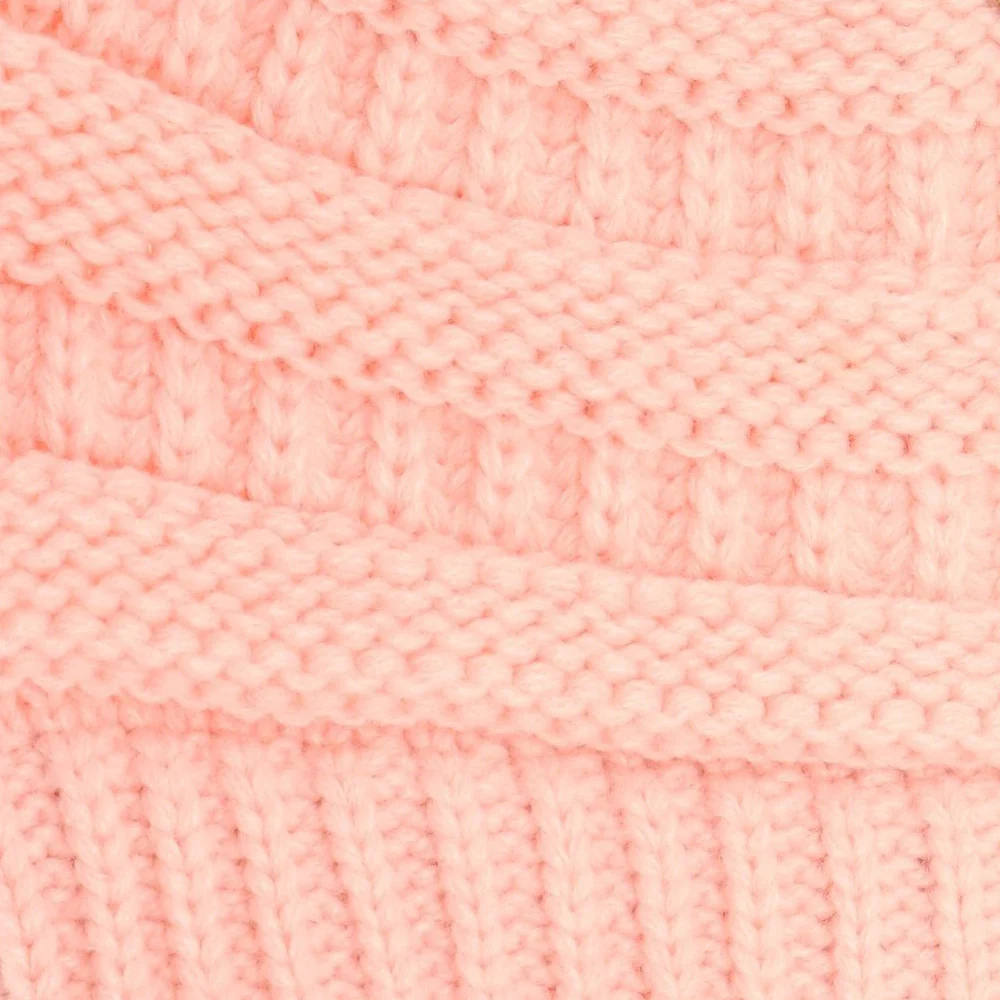 Starfire Baby Solid Double Pom CC Beanie - Image 8