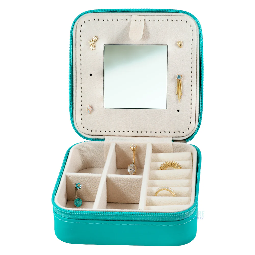 Starfire Body Jewelry Company Travel / Storage Jewelry Box - Turquoise - Image 4