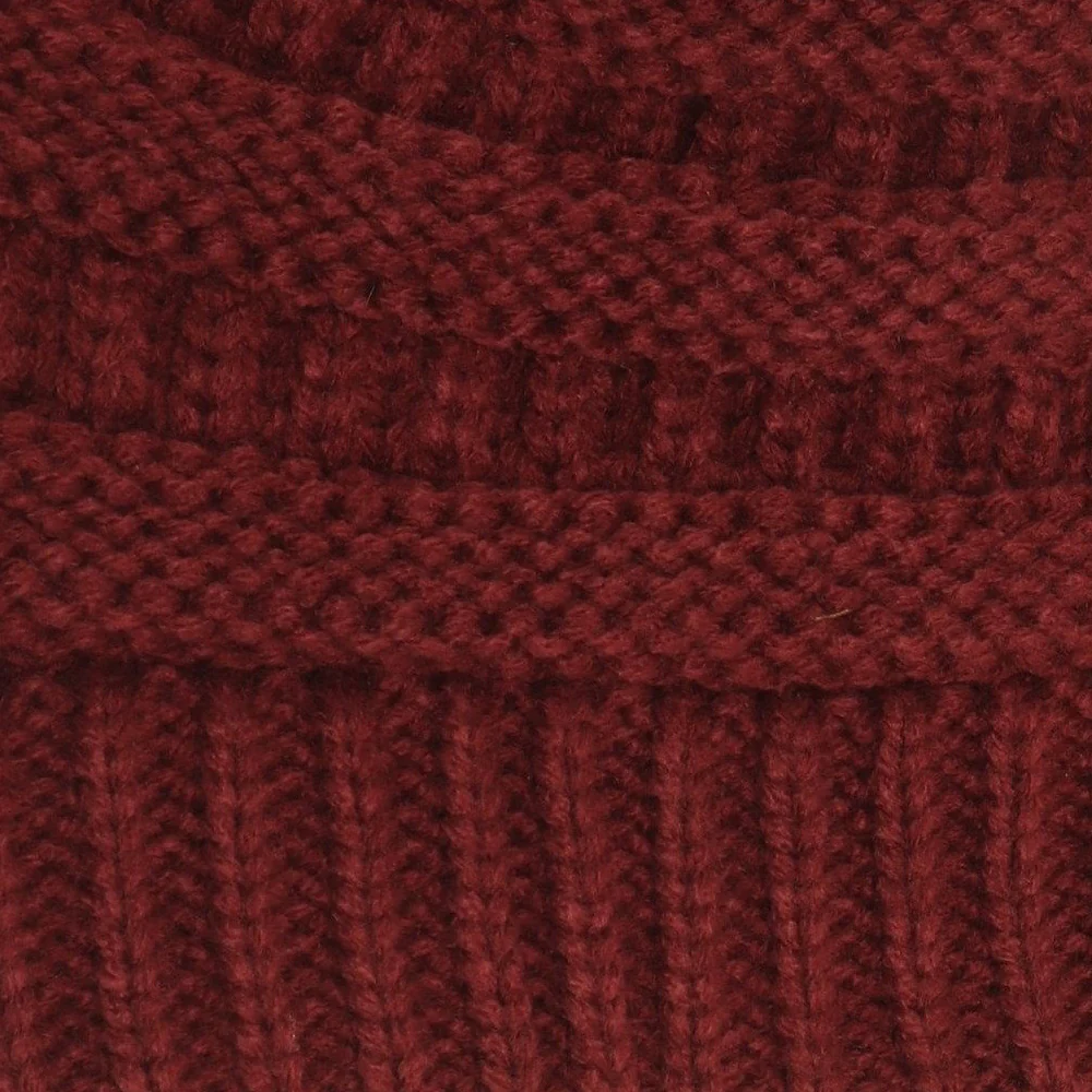 Starfire Criss-Cross Knit CC Beanie - Image 7