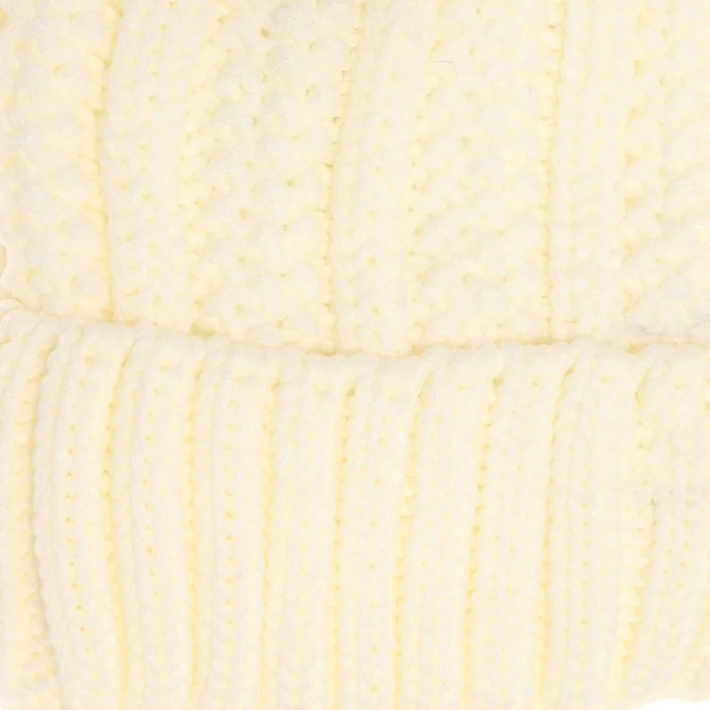 Starfire Fuzzy Lined Fur Pom CC Beanie - Image 3