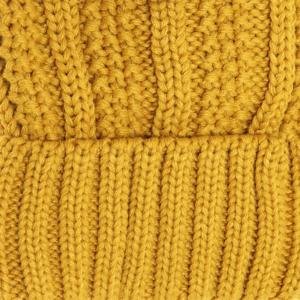 Starfire Kids Fuzzy Lined Fur Pom CC Beanie - Image 9