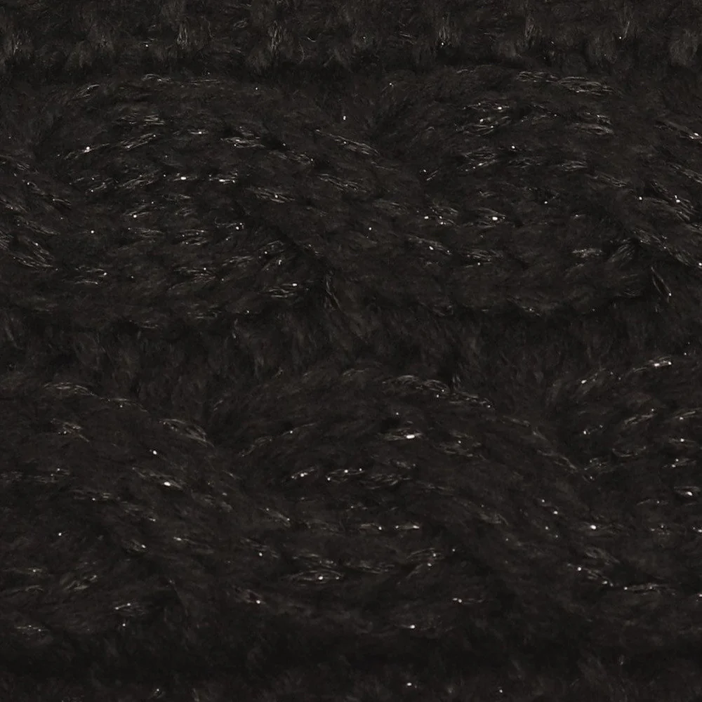 Starfire Metallic Cable Knit CC Head Wrap - Image 2