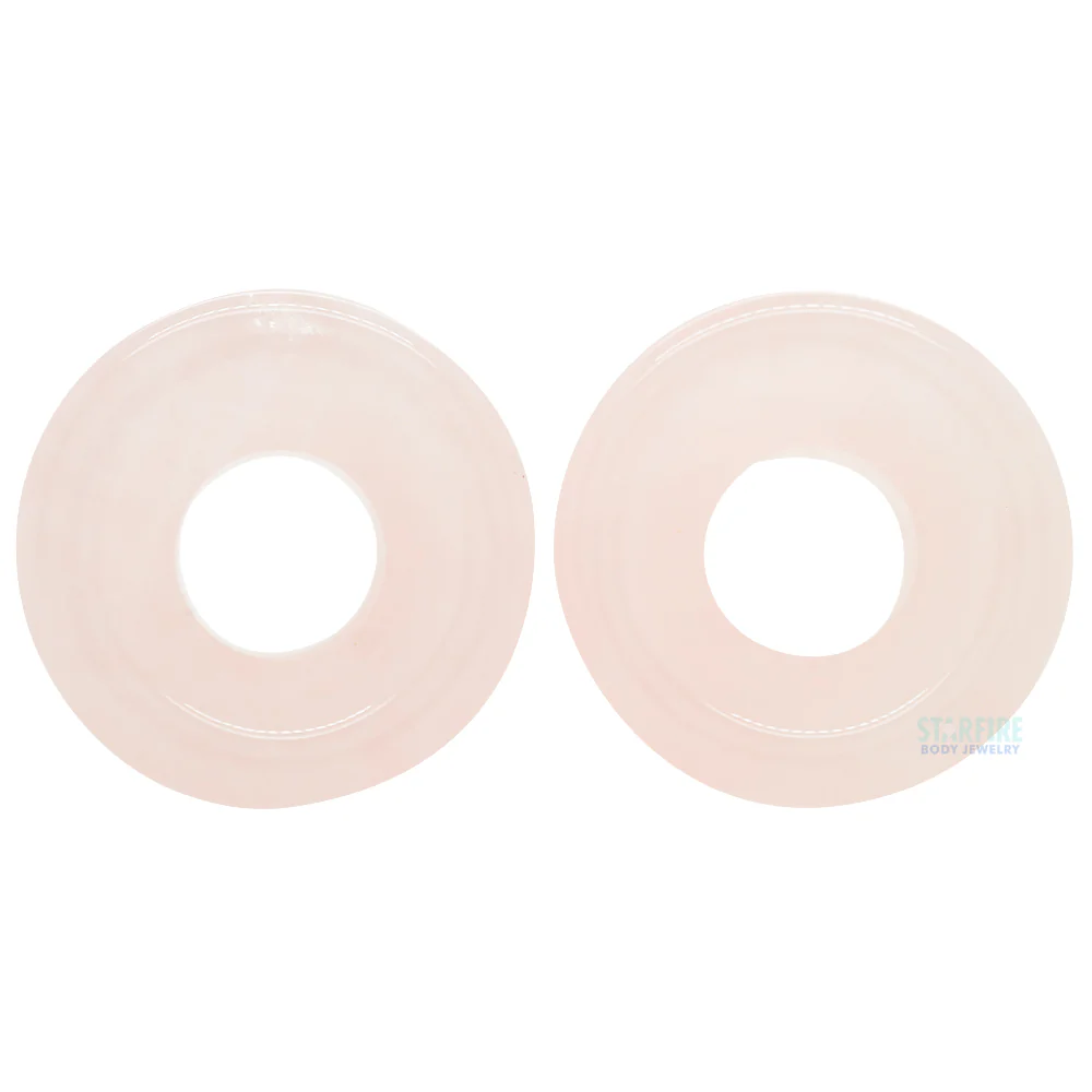 Stone Eyelets - Rose Quartz - Image 2