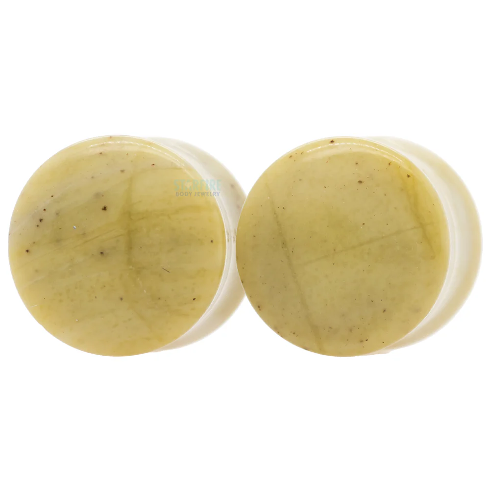 Stone Plugs - African Serpentine - Image 3