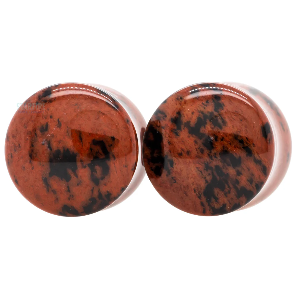 Stone Plugs - Mahogany Obsidian - Image 2