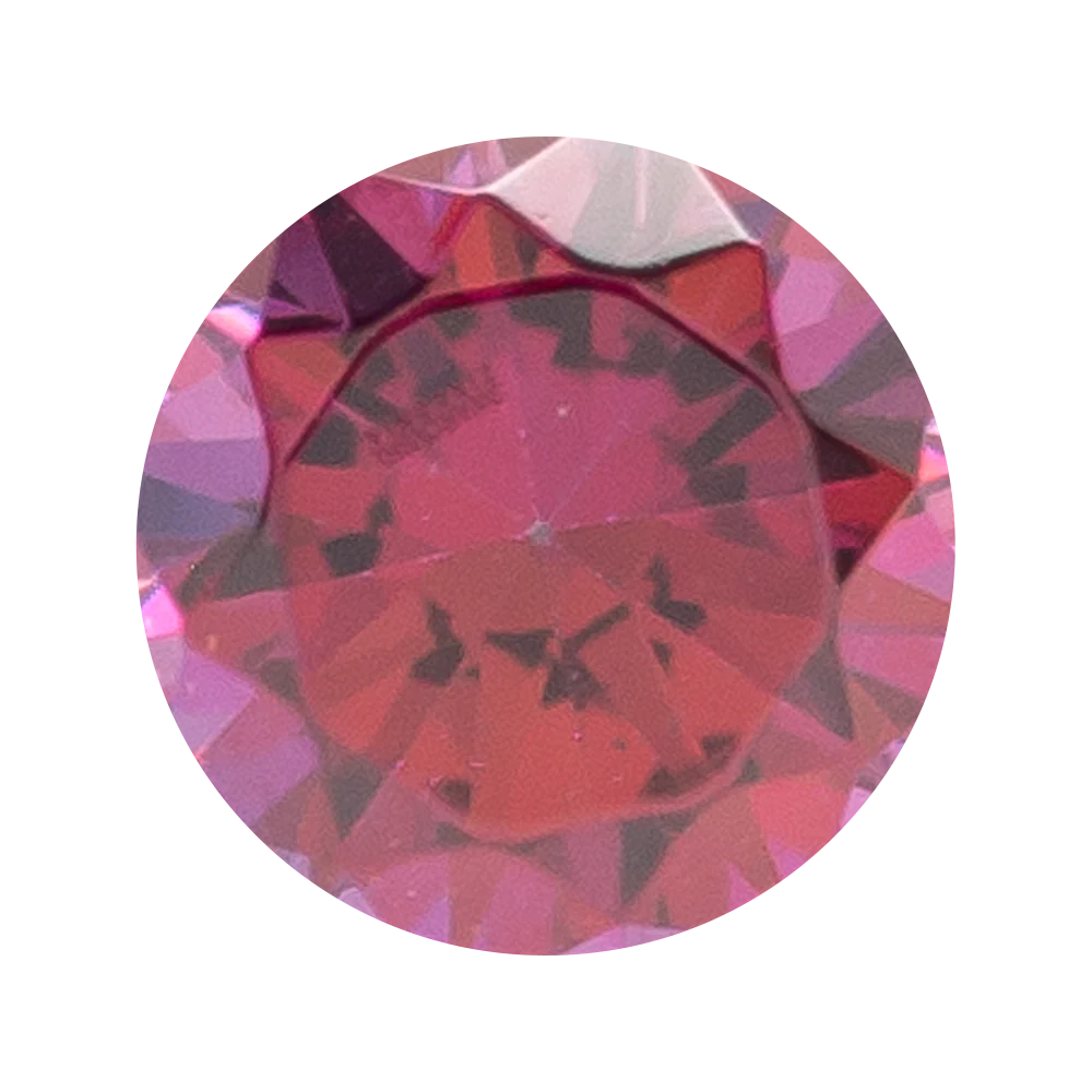 Super Gemmed BIG BLING Plugs ( Eyelets ) with Brilliant-Cut Gems - Red - Image 4