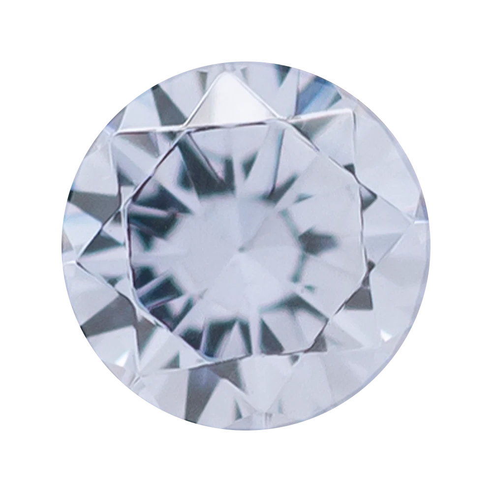 Super Gemmed Teardrop Eyelets with Brilliant-Cut Gems - Tanzanite - Image 2